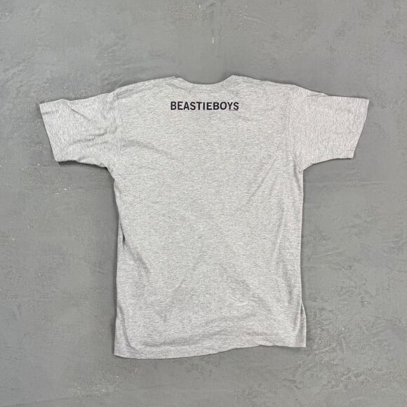 Beastie Boys 2011 The Therapist Heather Gray Cotton T-shirt Men's Medium - Picture 4 of 6
